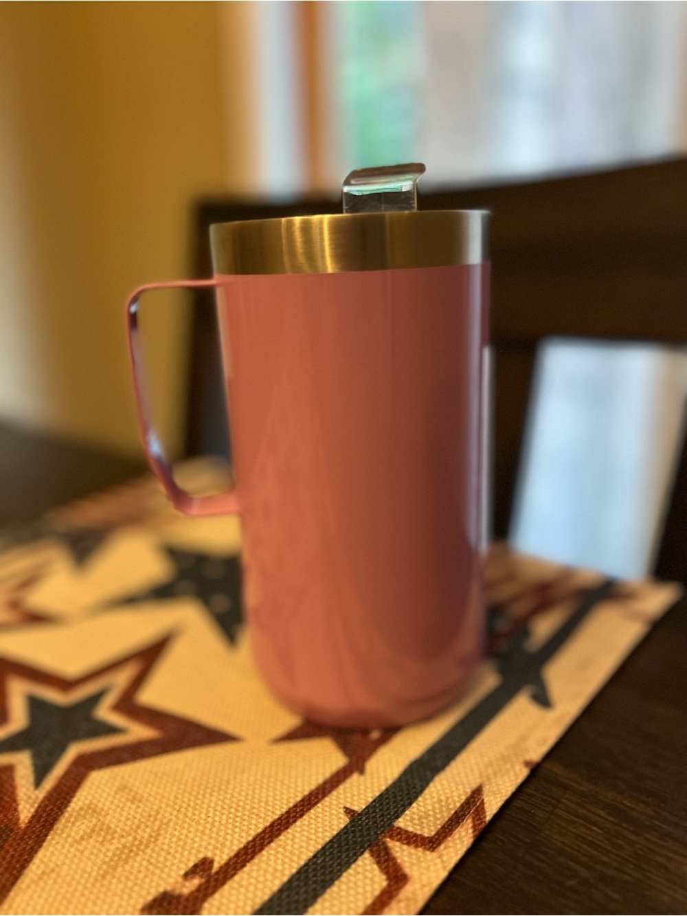 Stanley Lilac Camp Travel Mug with Handle - Picture 4 of 5